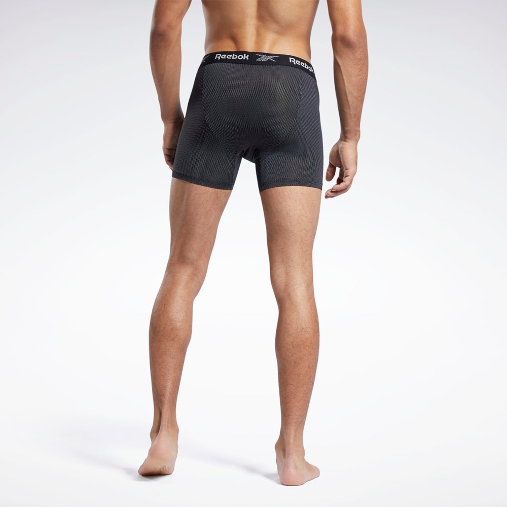 Reebok 3PK PERF BOXER BRIEF - NYLON M Multi | OEBQGS-502