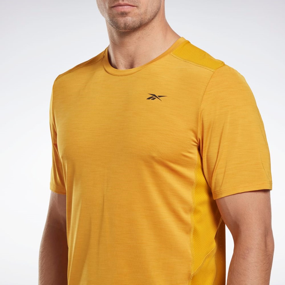 Reebok ACTIVCHILL Athlete T-Shirt Bright Ochre | VYENZQ-791