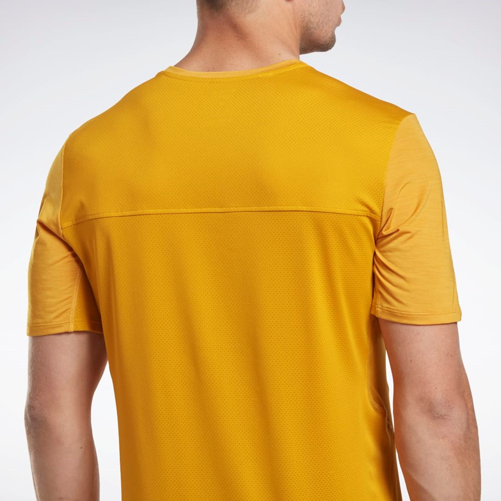 Reebok ACTIVCHILL Athlete T-Shirt Bright Ochre | VYENZQ-791