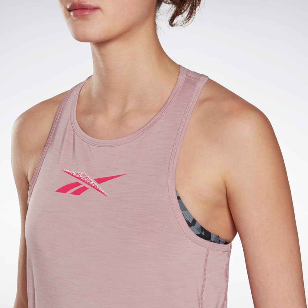 Reebok ACTIVCHILL Graafinen Tank Top Infused Lilac | FQVDER-620