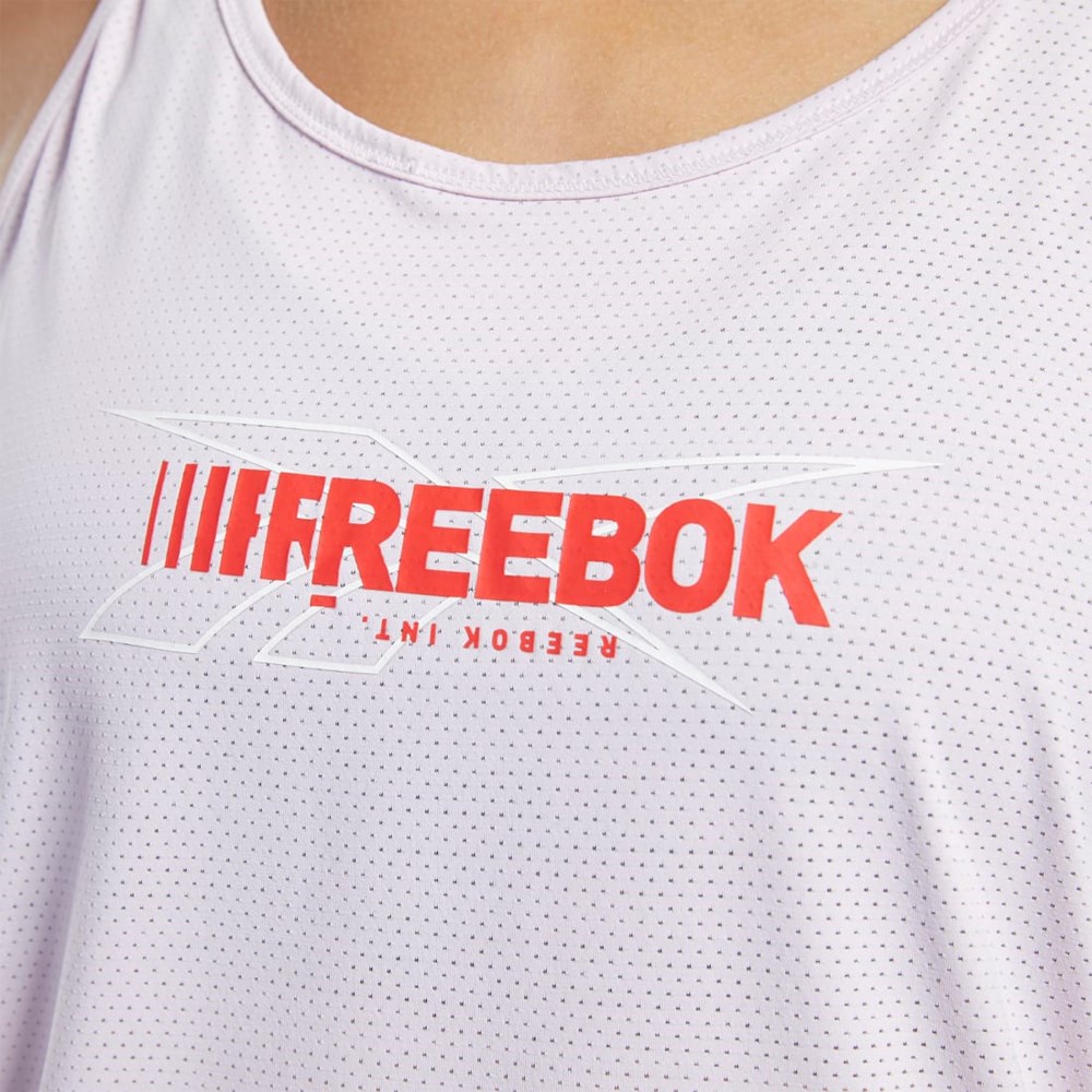Reebok ACTIVCHILL Graafinen Tank Top Pinkki | IZCKPU-495