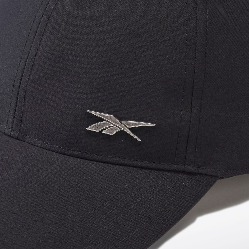 Reebok Active Foundation Badge Hat Mustat Mustat | GNVYHO-320