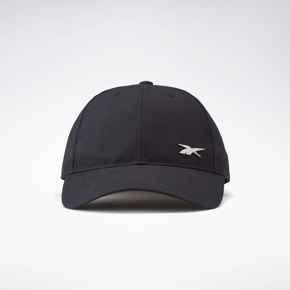 Reebok Active Foundation Badge Hat Mustat Mustat | XBDLCH-963