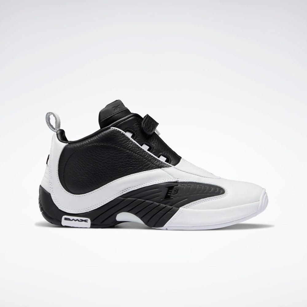 Reebok Answer IV Basketball Shoes Valkoinen Mustat Hopea | EHJQFN-860