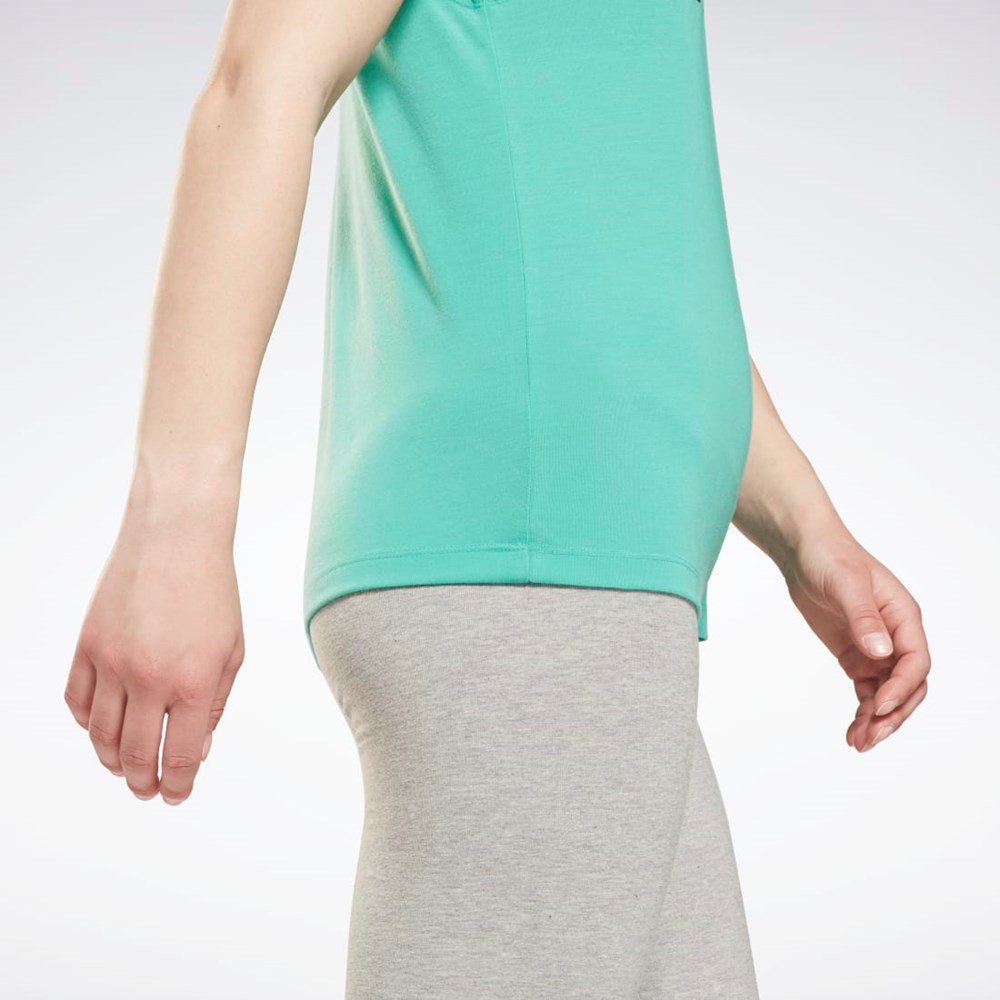 Reebok Athlete Vector Tank Top Future Teal | CMEGQL-263