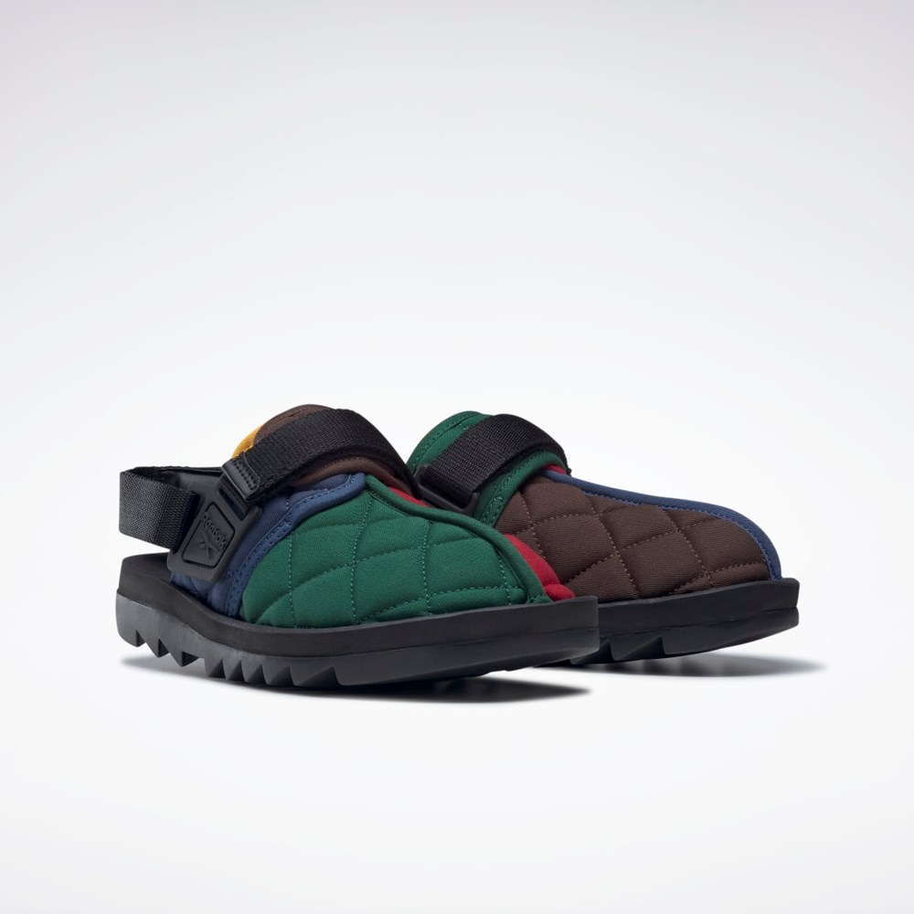 Reebok Beatnik Slides Sininen Tummanruskea Punainen | JQUHLW-213