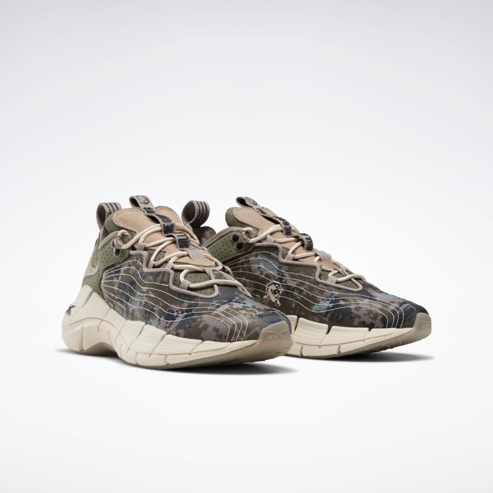Reebok Billionaire Boys Club Zig Kinetica II Shoes Vihreä Harmaat | ZDHNUG-321