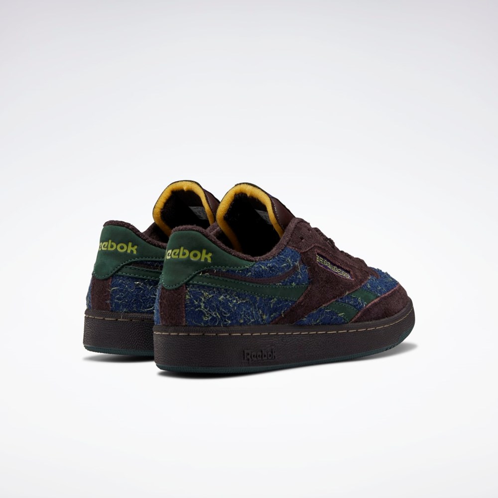 Reebok Braindead Club C Revenge Shoes Violetit Tummansininen | RAENXZ-408