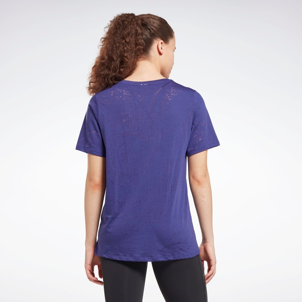 Reebok Burnout T-Shirt Violetit | LYFJUN-475