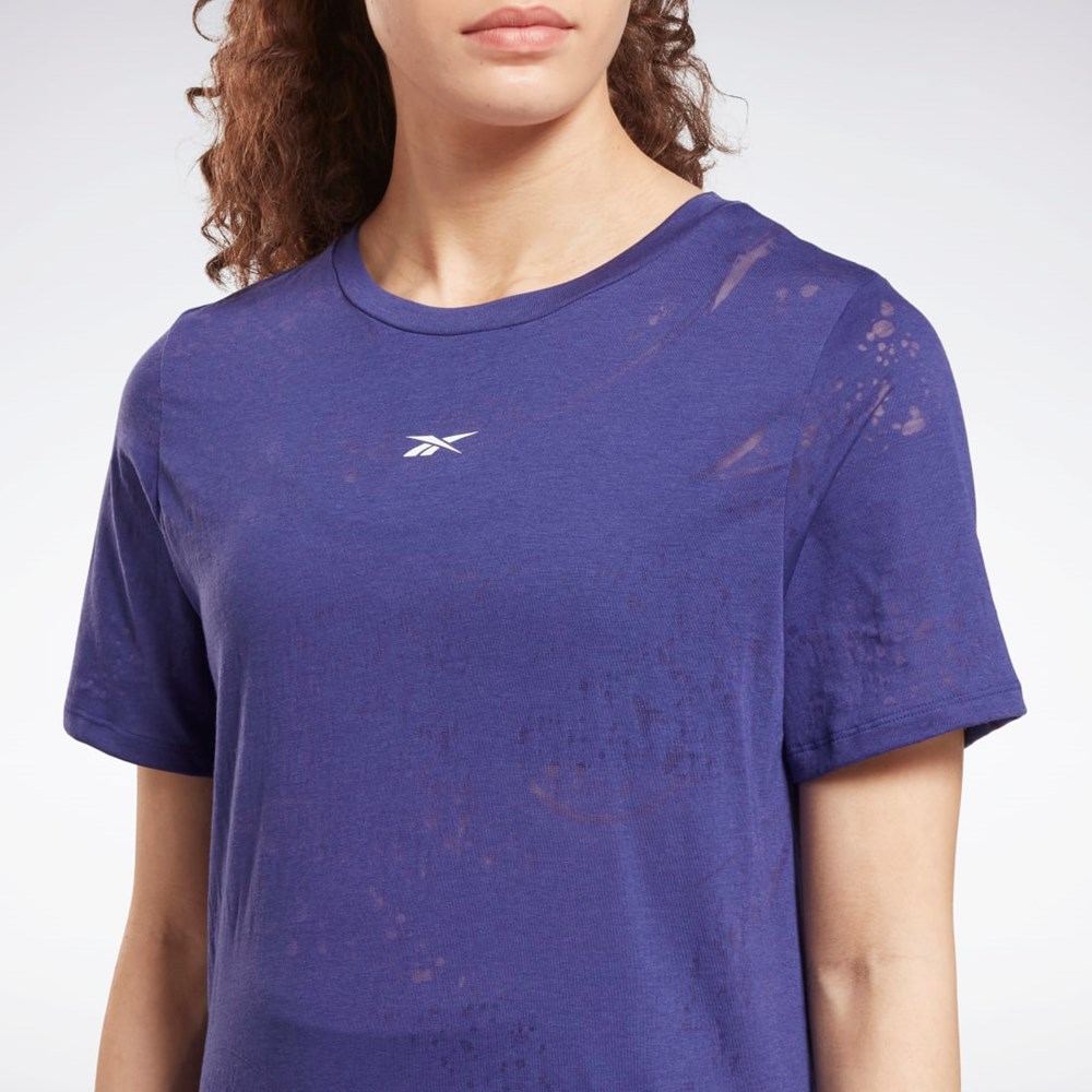Reebok Burnout T-Shirt Violetit | LYFJUN-475