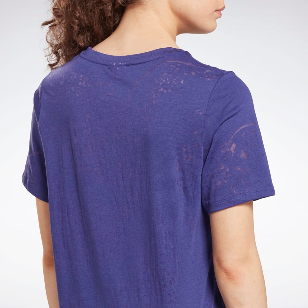 Reebok Burnout T-Shirt Violetit | LYFJUN-475