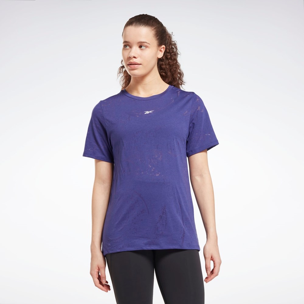Reebok Burnout T-Shirt Violetit | LYFJUN-475