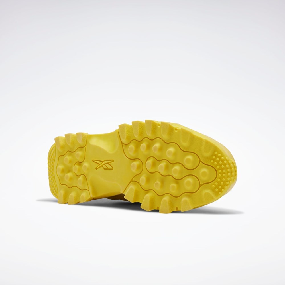 Reebok Cardi B Classic Leather V2 Shoes - Grade School Keltainen Keltainen Keltainen | DAVMTR-125