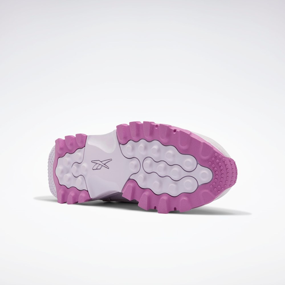 Reebok Cardi B Classic Leather V2 Shoes Quartz Glow / Quartz Glow / Ultraberry | DFYZVJ-894