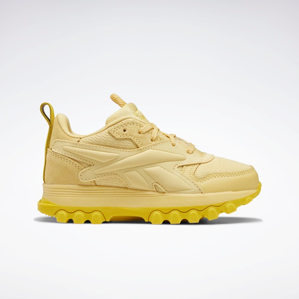 Reebok Cardi B Classic Leather V2 Shoes - Preschool Keltainen Keltainen Keltainen | DIRVZN-319
