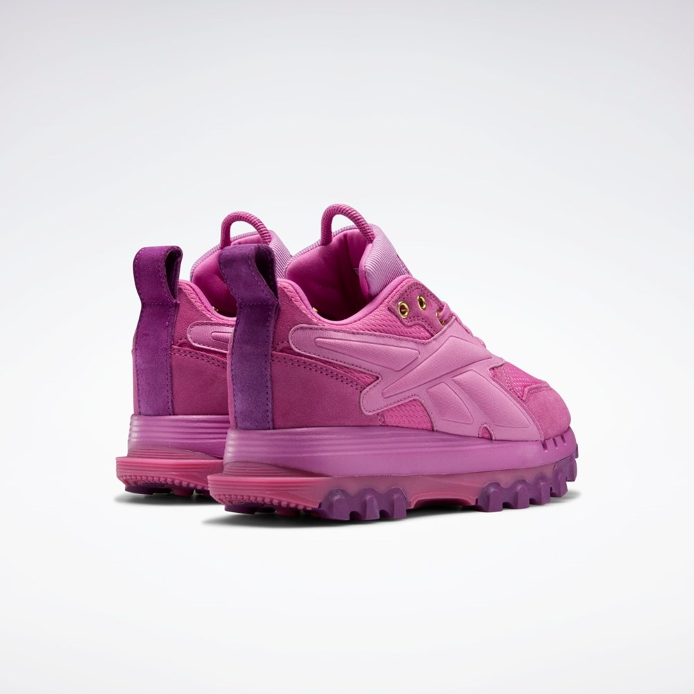 Reebok Cardi B Classic Leather V2 Shoes Kultaiset | GDQPKW-298