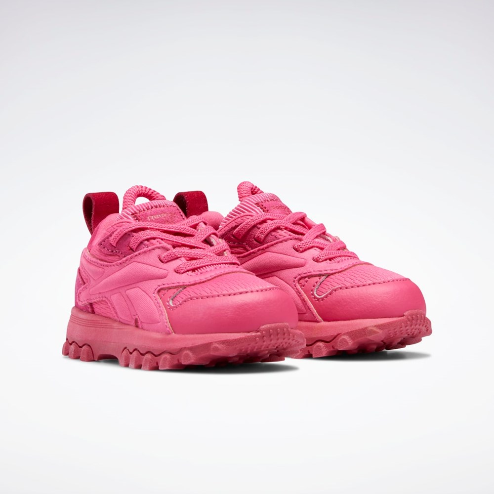 Reebok Cardi B Classic Leather V2 Shoes - Toddler Pinkki Pinkki Pinkki | KUZBYF-790
