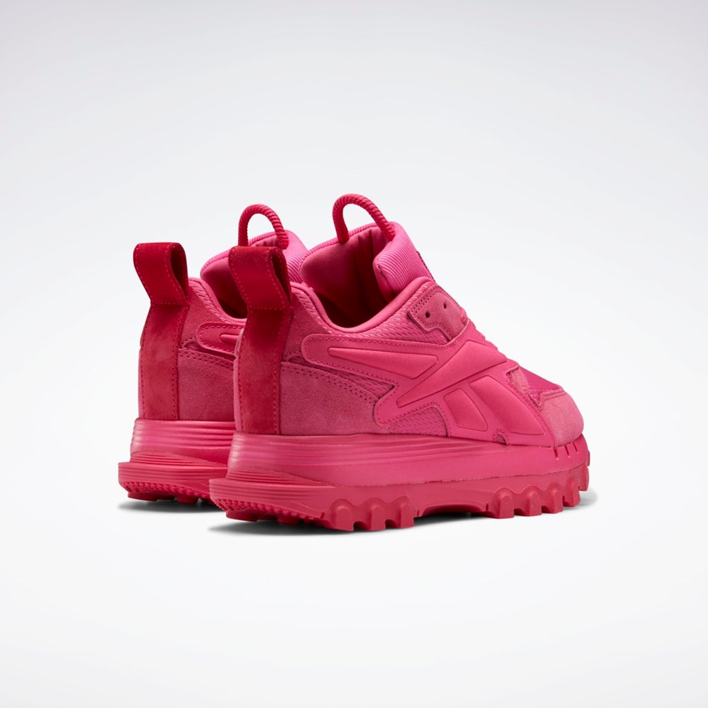 Reebok Cardi B Classic Leather V2 Shoes Pinkki Pinkki Pinkki | MKGIDP-130