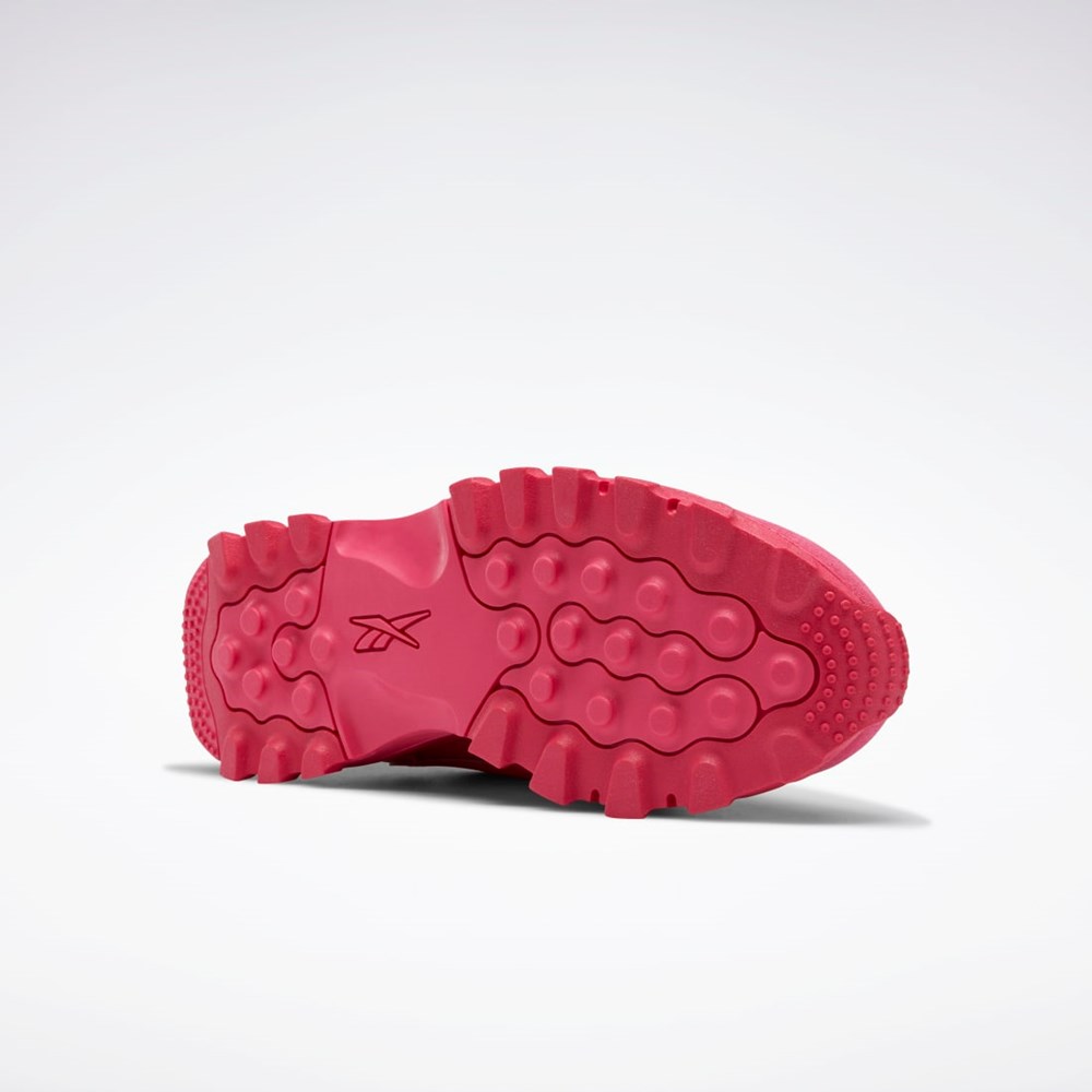 Reebok Cardi B Classic Leather V2 Shoes Pinkki Pinkki Pinkki | MKGIDP-130