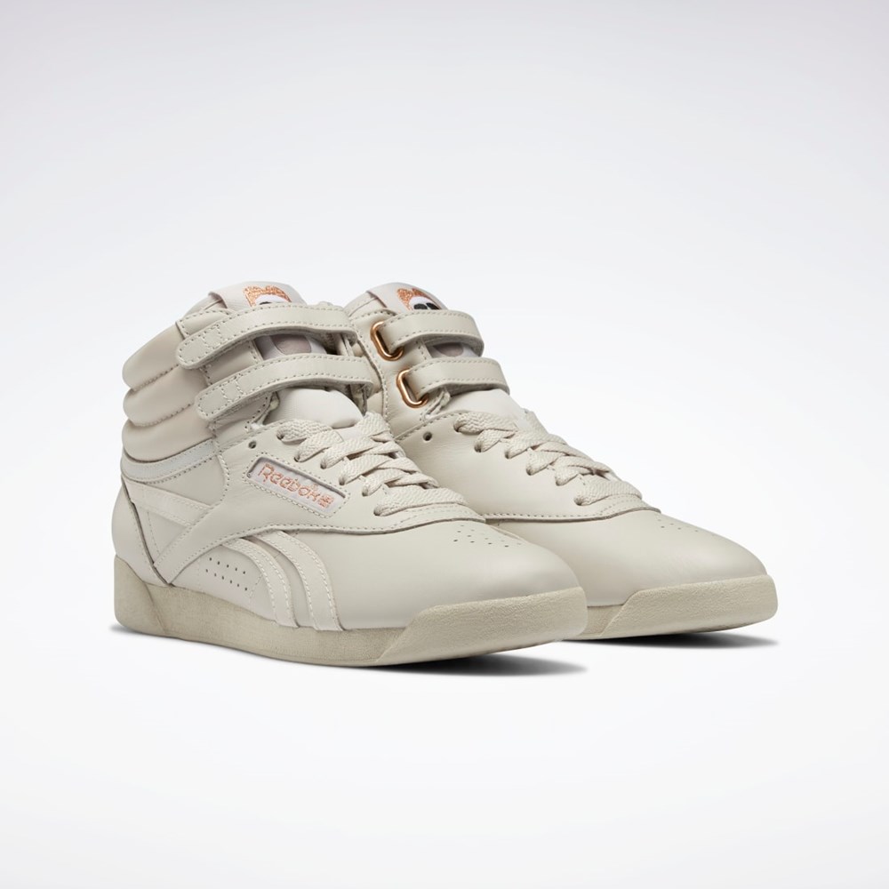 Reebok Cardi B Freestyle Hi Shoes Harmaat Valkoinen | RLOCEX-320