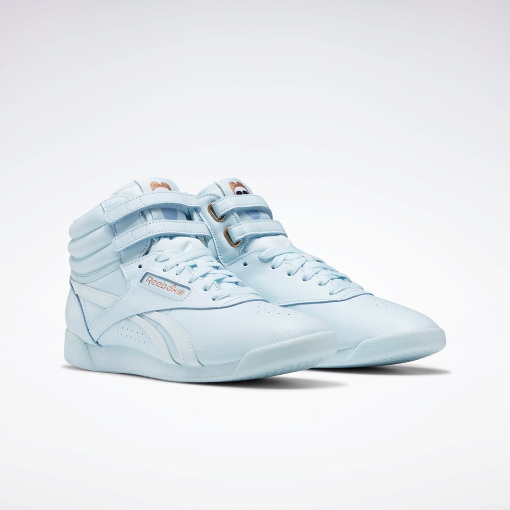 Reebok Cardi B Freestyle Hi Shoes Sininen Sininen Sininen | CKJTEL-625