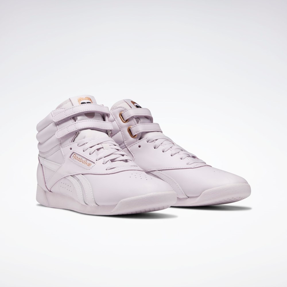 Reebok Cardi B Freestyle Hi Shoes Valkoinen | MAJCBK-386