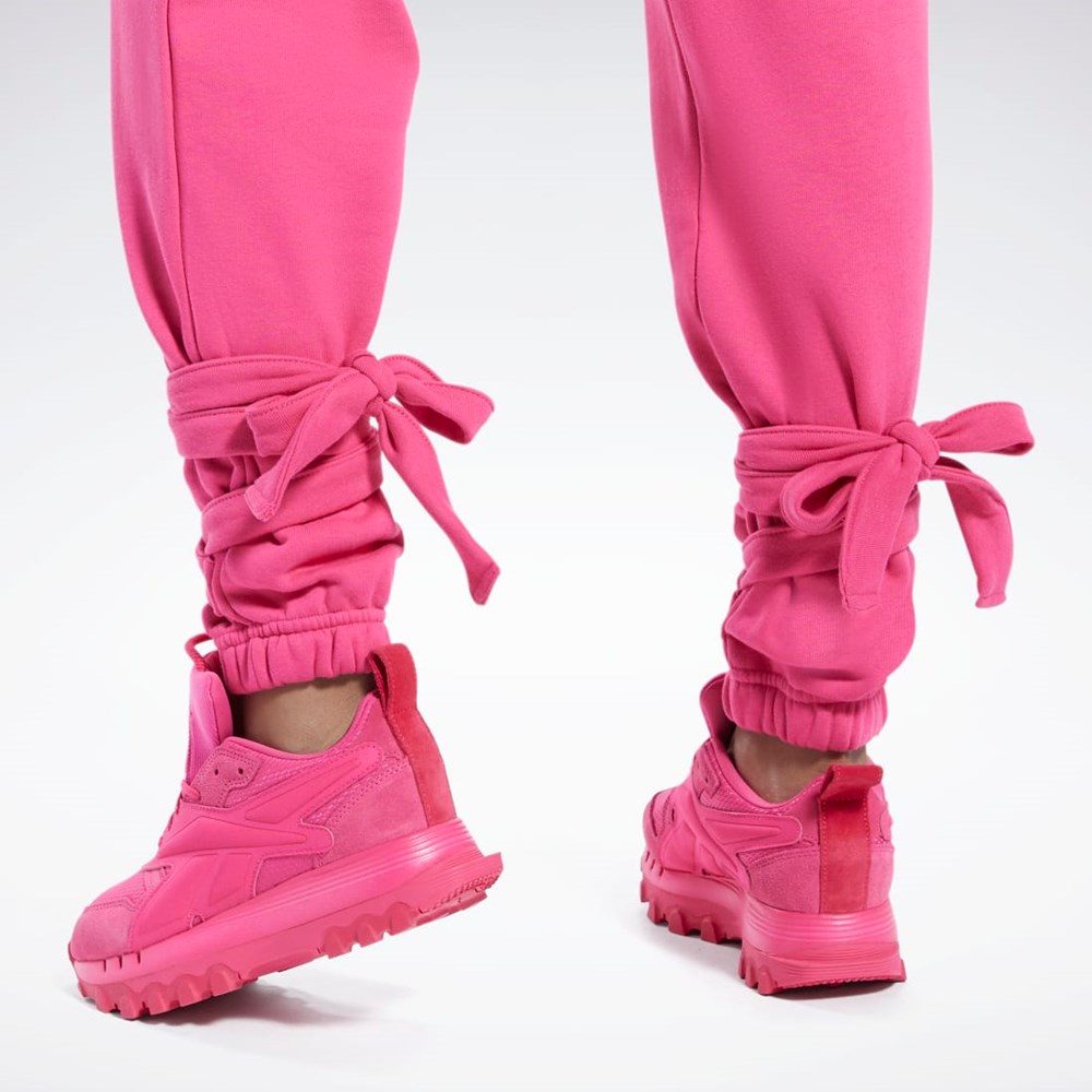 Reebok Cardi B Knit Pants Pinkki | XILABY-593
