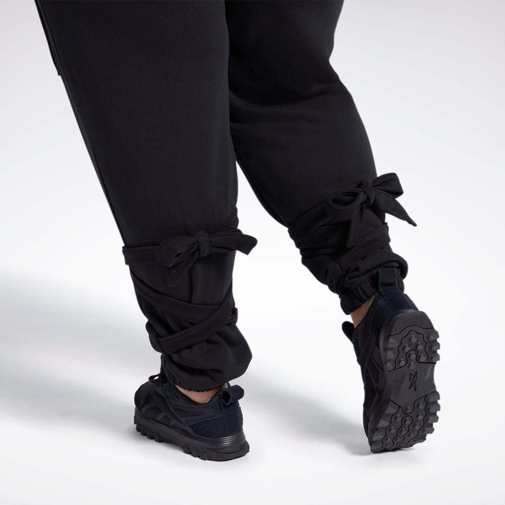 Reebok Cardi B Knit Pants (Plus Size) Mustat | SBGOXD-590