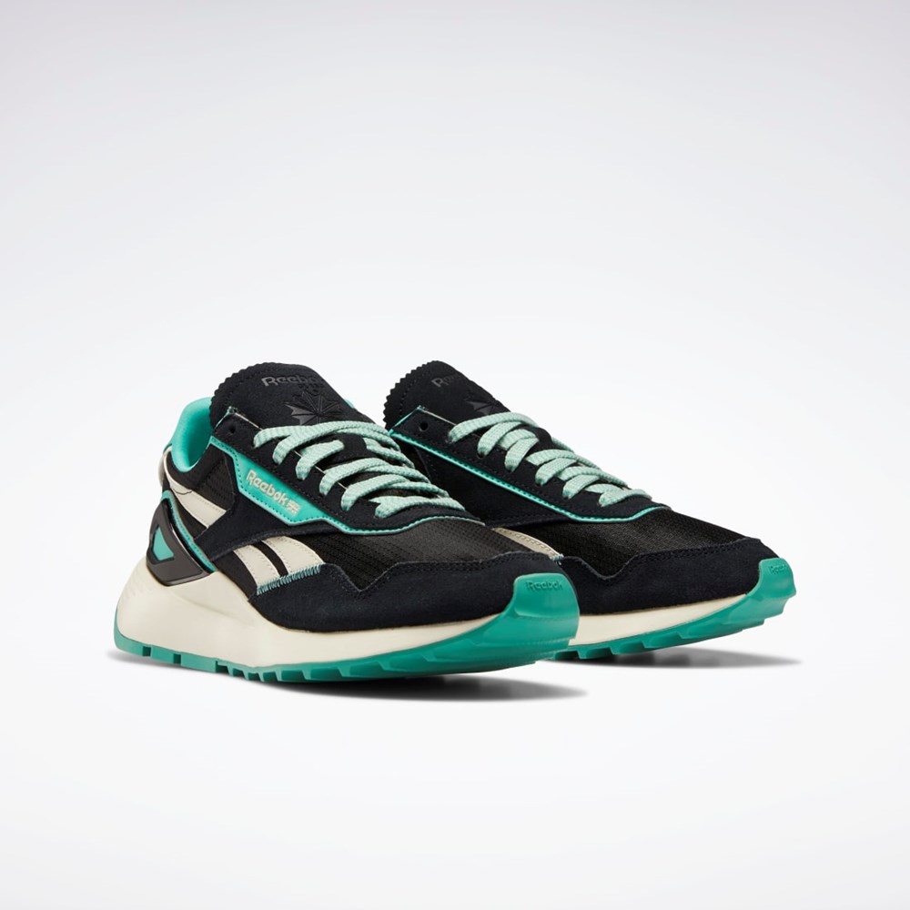 Reebok Classic Leather Legacy AZ Shoes Mustat | DEVTNU-479