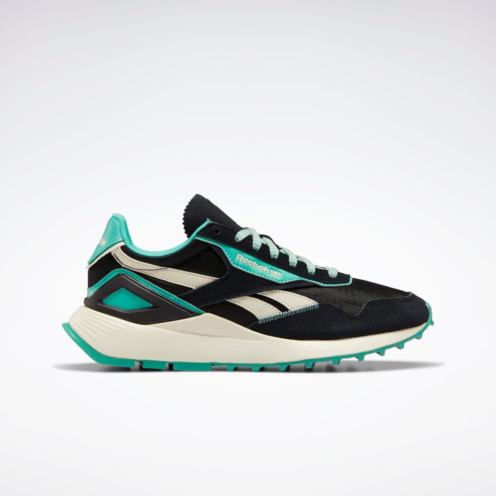 Reebok Classic Leather Legacy AZ Shoes Mustat | DEVTNU-479