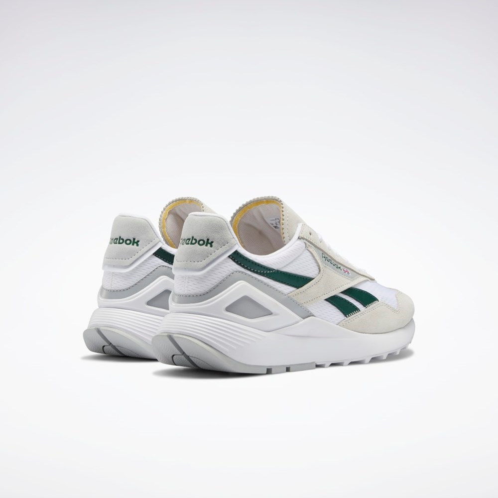 Reebok Classic Leather Legacy AZ Shoes Valkoinen Tummanvihreä Harmaat | DTNWRA-263