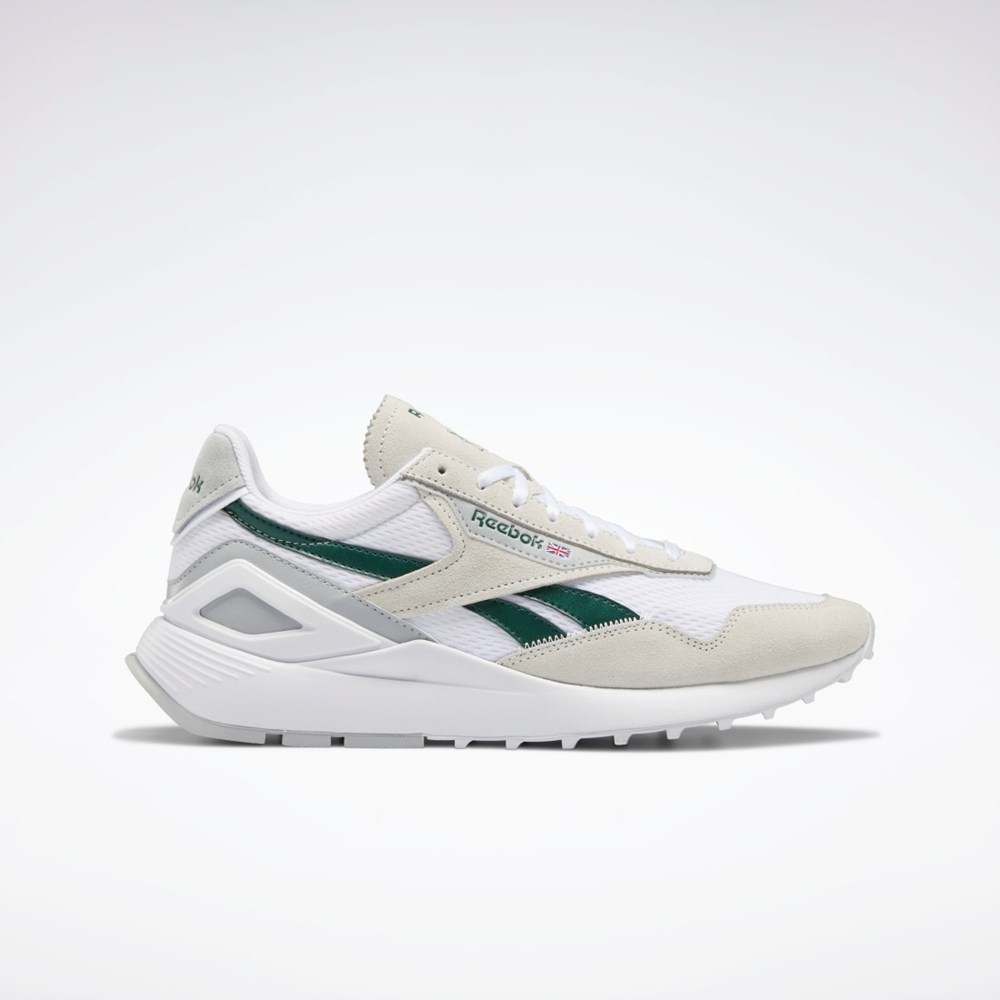 Reebok Classic Leather Legacy AZ Shoes Valkoinen Tummanvihreä Harmaat | DTNWRA-263