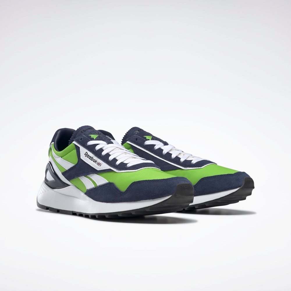 Reebok Classic Leather Legacy AZ Shoes Vihreä Laivastonsininen Valkoinen | GHWJPY-430