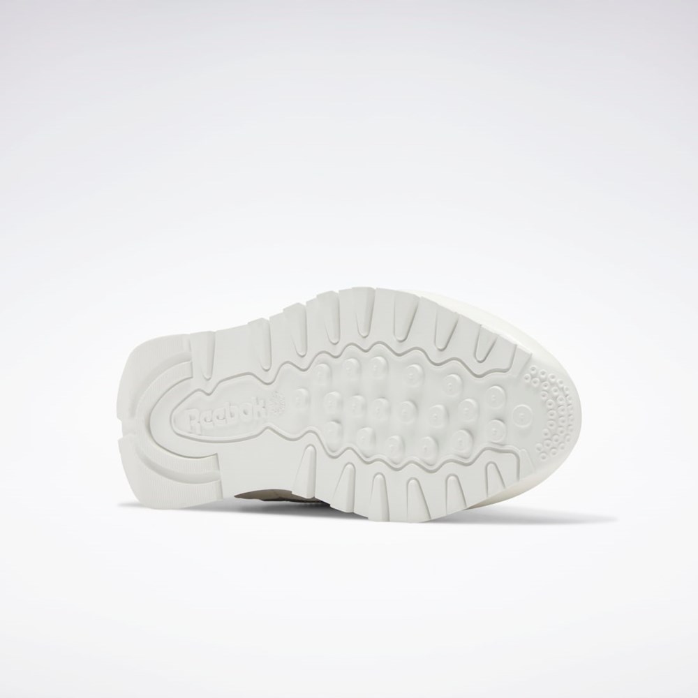 Reebok Classic Leather Make It Yours Shoes Harmaat Valkoinen | HYRFDU-926