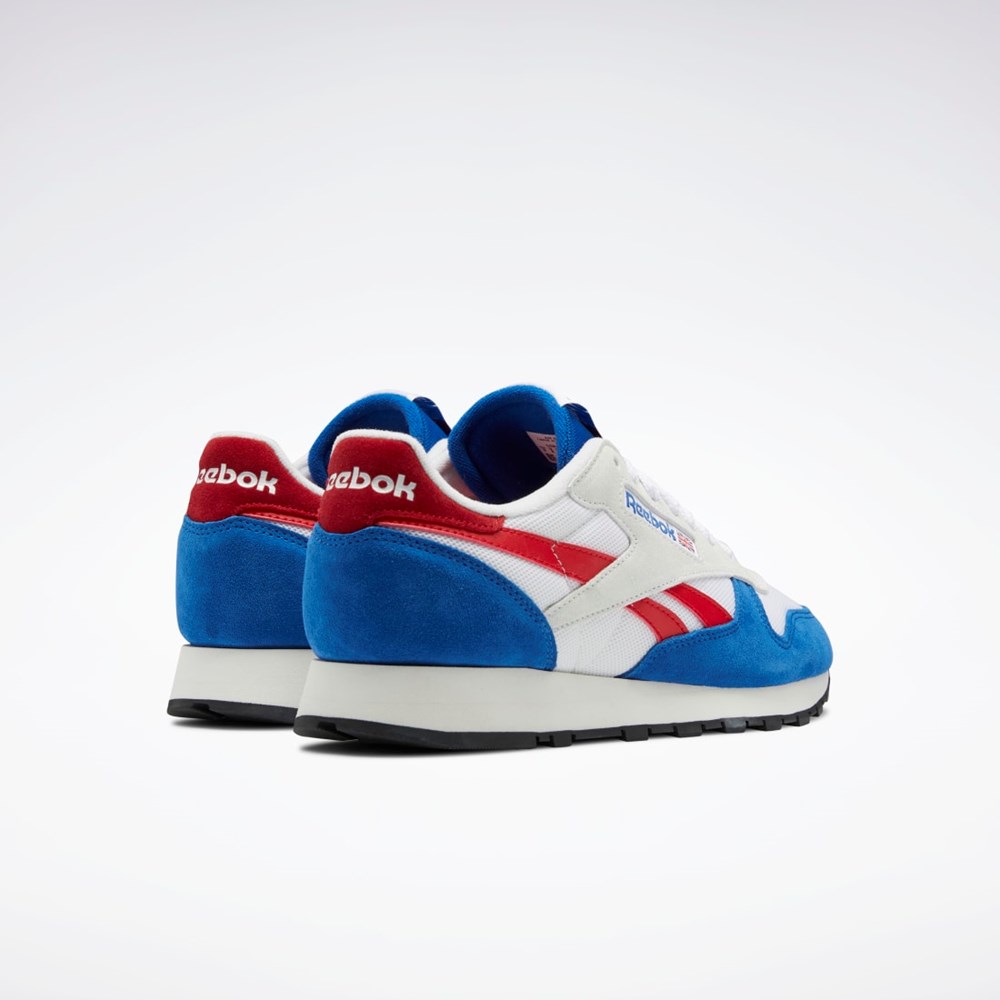 Reebok Classic Leather Make It Yours Shoes Sininen Valkoinen Punainen | IZJMDT-732