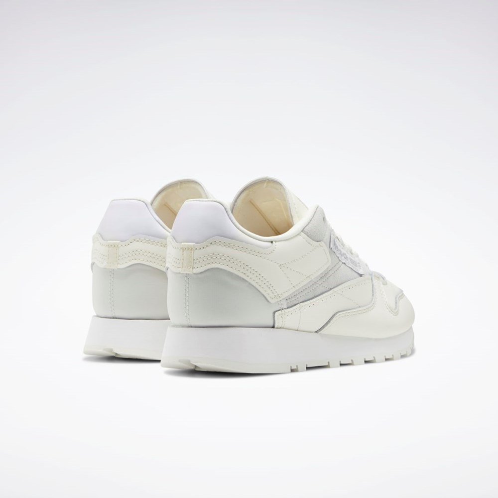 Reebok Classic Leather Make It Yours Shoes Harmaat Valkoinen | MXKYWJ-241