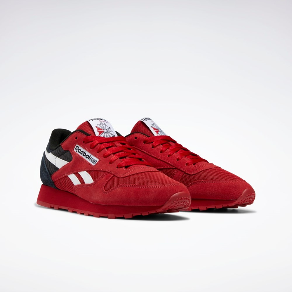 Reebok Classic Leather Make It Yours Shoes Punainen Valkoinen Mustat | SXMGEW-853