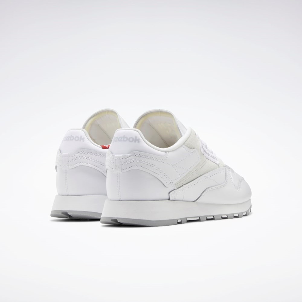 Reebok Classic Leather Make It Yours Shoes Valkoinen Harmaat | TAJQSZ-279
