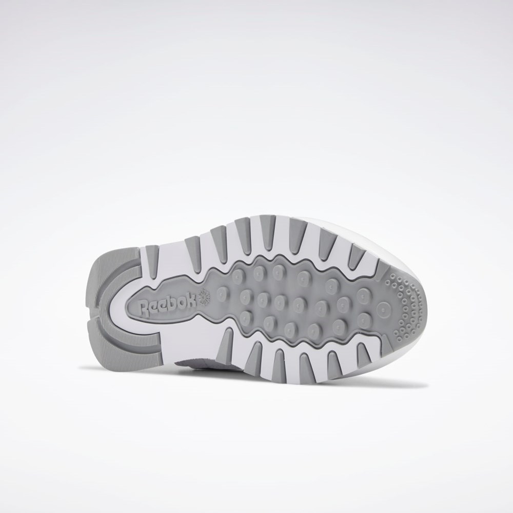 Reebok Classic Leather Make It Yours Shoes Valkoinen Harmaat | VOFANQ-573