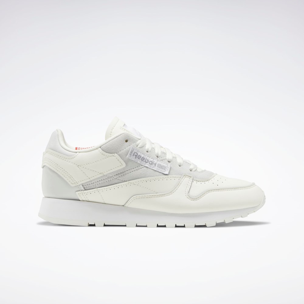 Reebok Classic Leather Make It Yours Shoes Harmaat Valkoinen | ZABLKQ-925