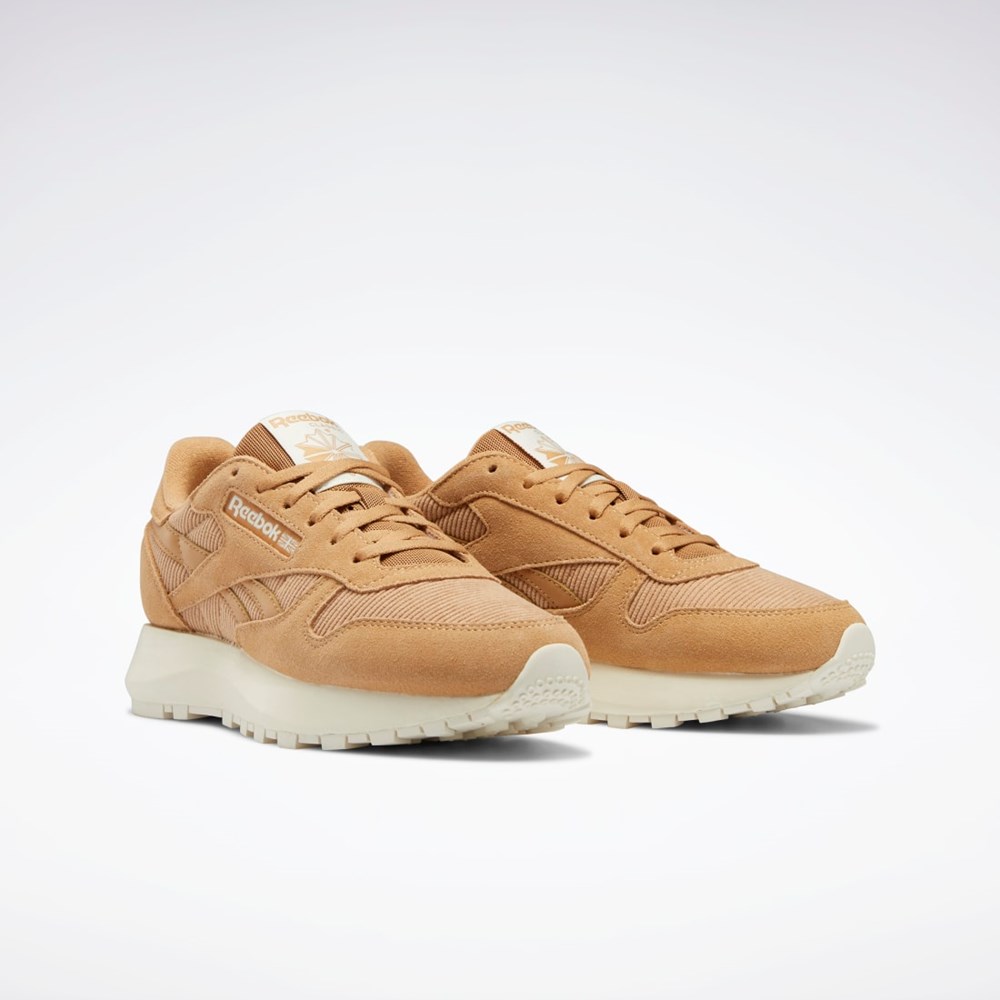 Reebok Classic Leather SP Shoes Beige Beige Valkoinen | OJRYKD-561