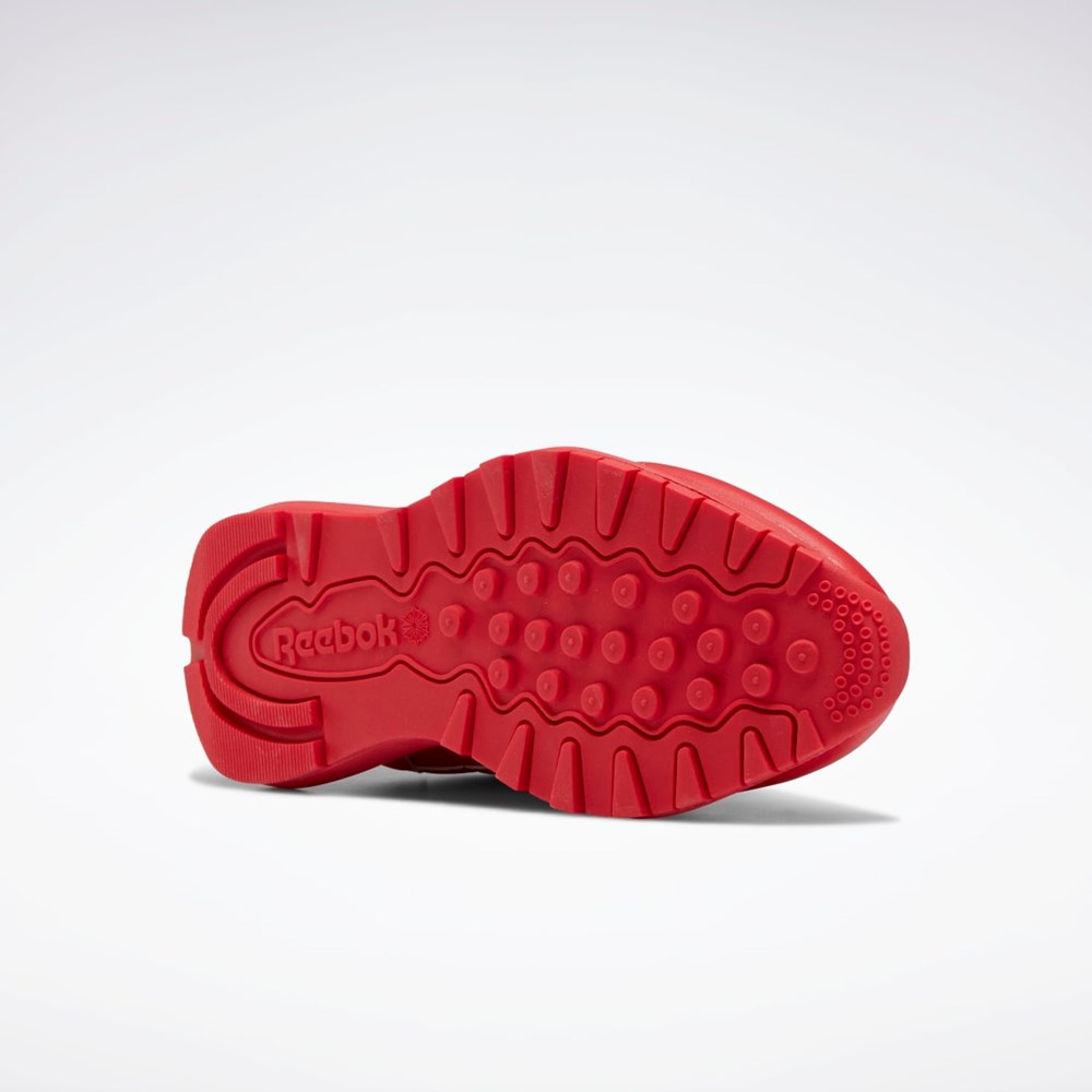 Reebok Classic Leather SP Shoes - Grade School Punainen Pinkki Punainen | KZDGQF-269