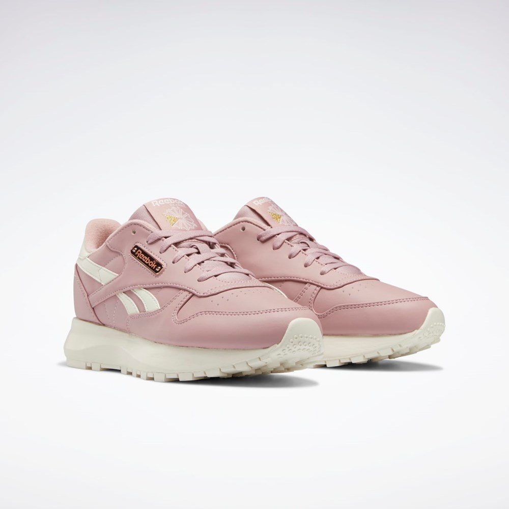 Reebok Classic Leather SP Shoes Pinkki Pinkki Valkoinen | NWCDEL-485