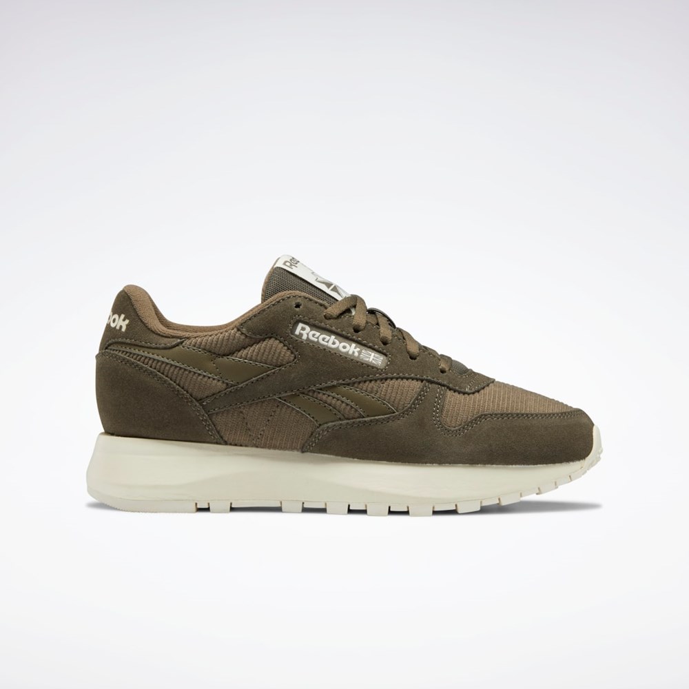Reebok Classic Leather SP Shoes Vihreä Vihreä Valkoinen | EHKPGV-376