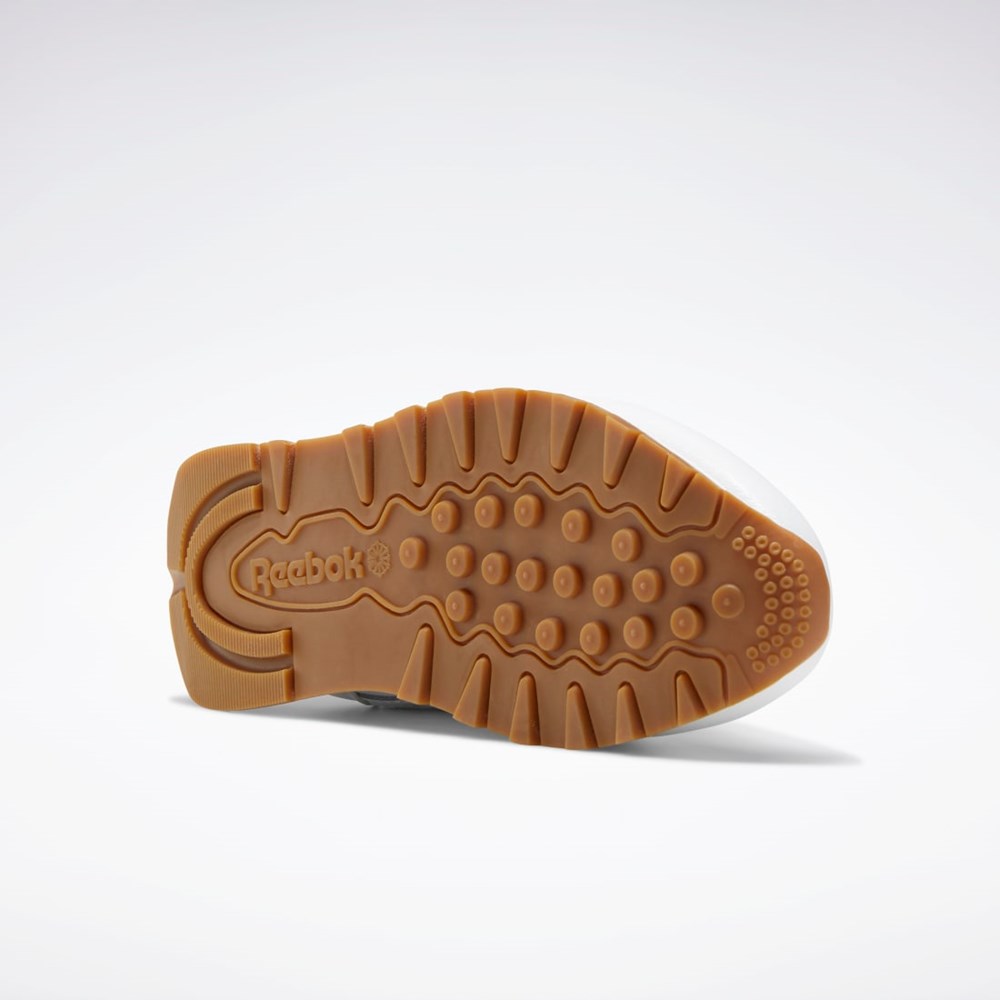 Reebok Classic Leather Shoes - Grade School Valkoinen Valkoinen | PBGXSA-723