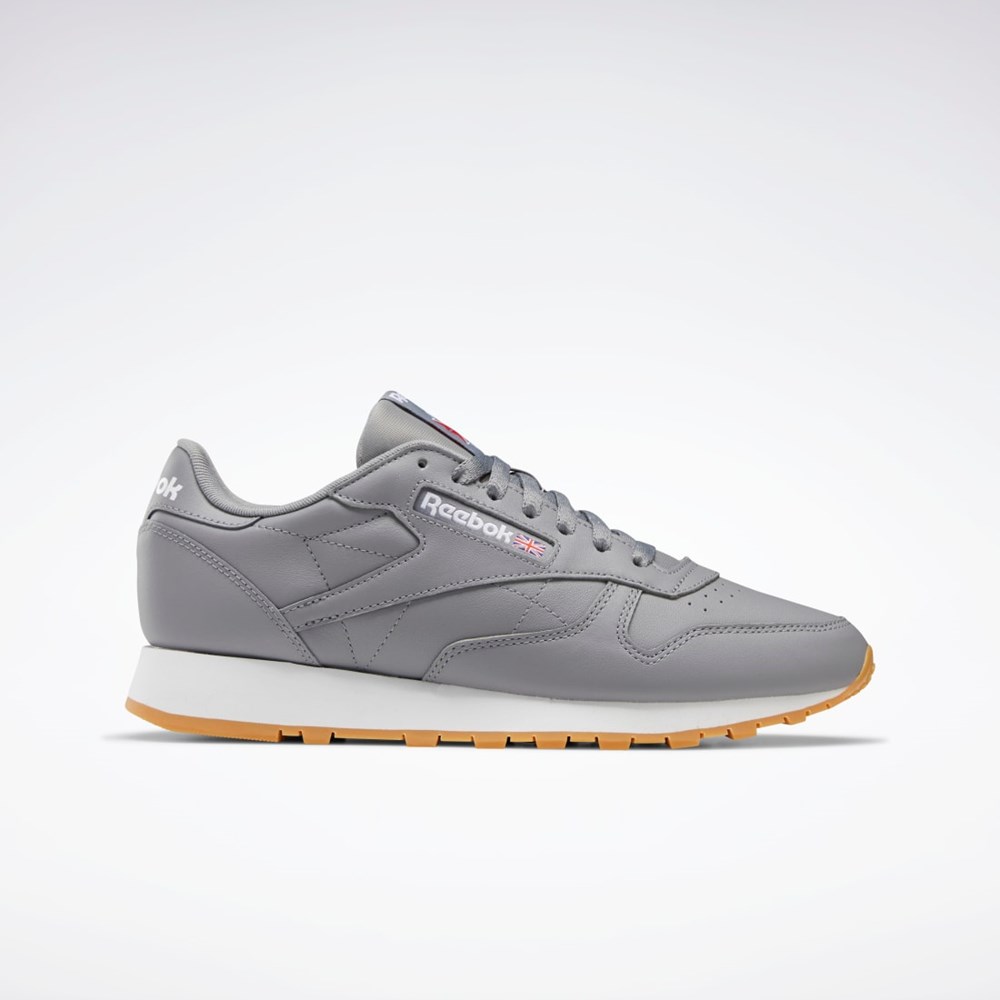 Reebok Classic Leather Shoes Harmaat Valkoinen | JDGOPN-927