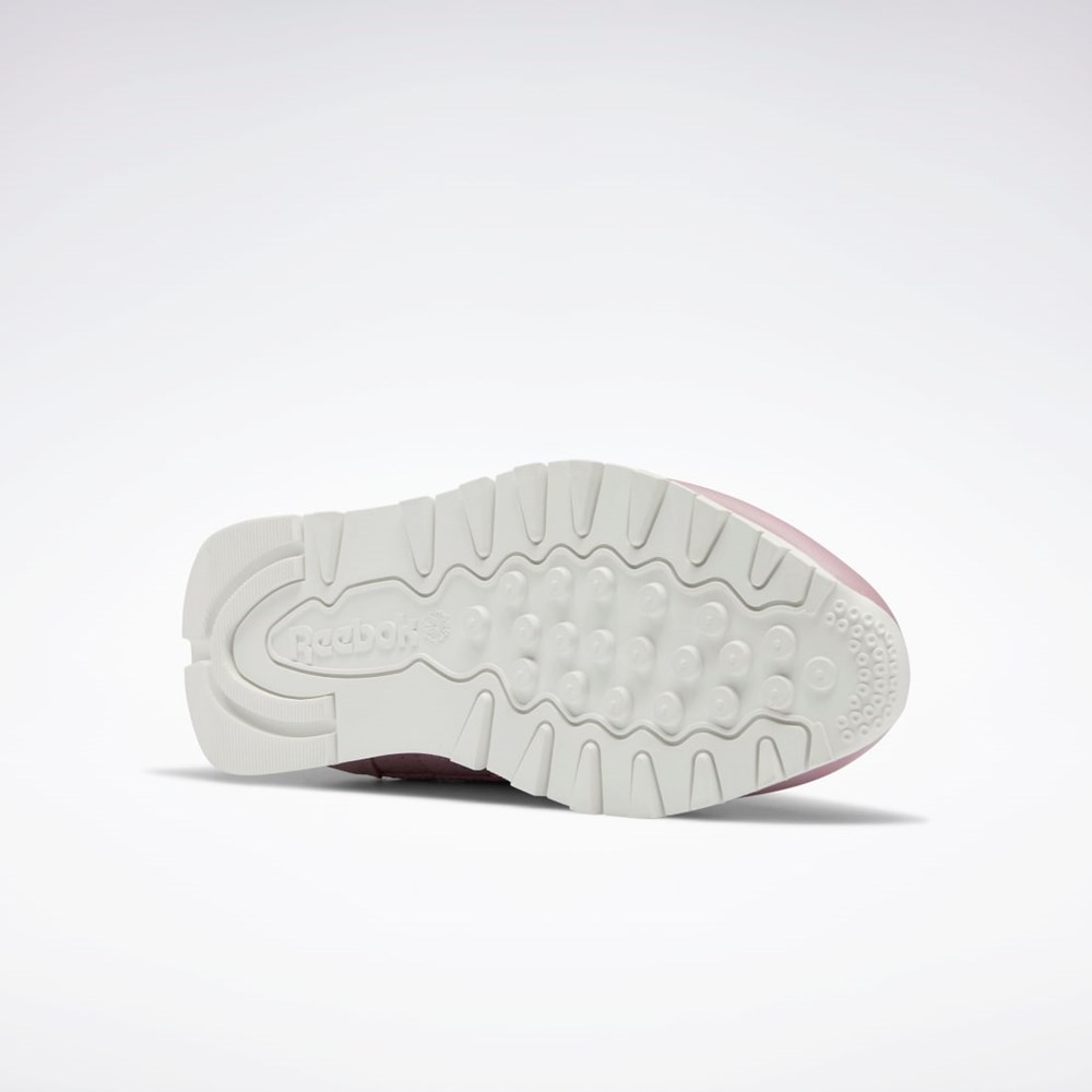 Reebok Classic Leather Shoes Infused Lilac / Infused Lilac / Chalk | VIYZQO-095