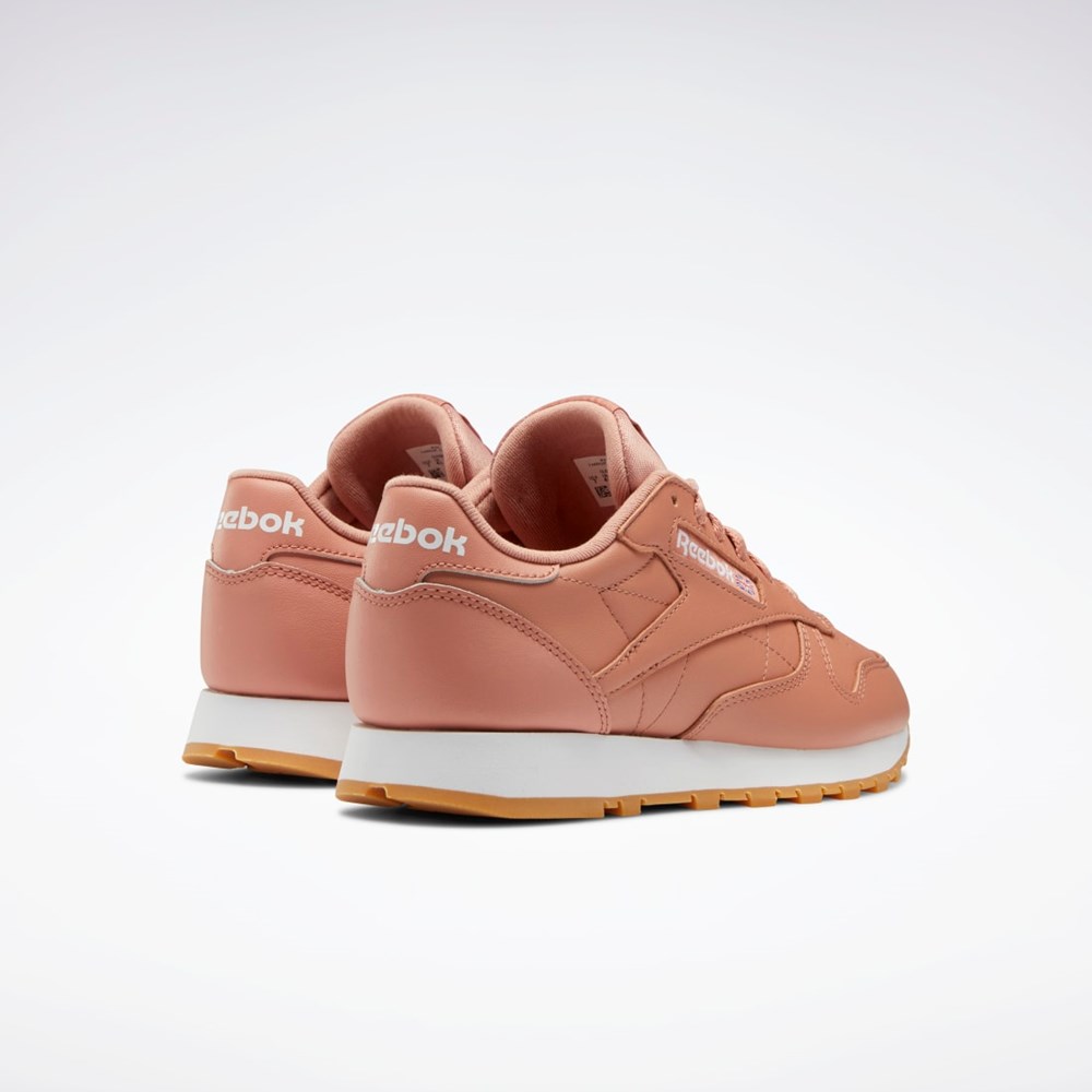 Reebok Classic Leather Shoes Koralli Koralli Valkoinen | GPVDRF-650