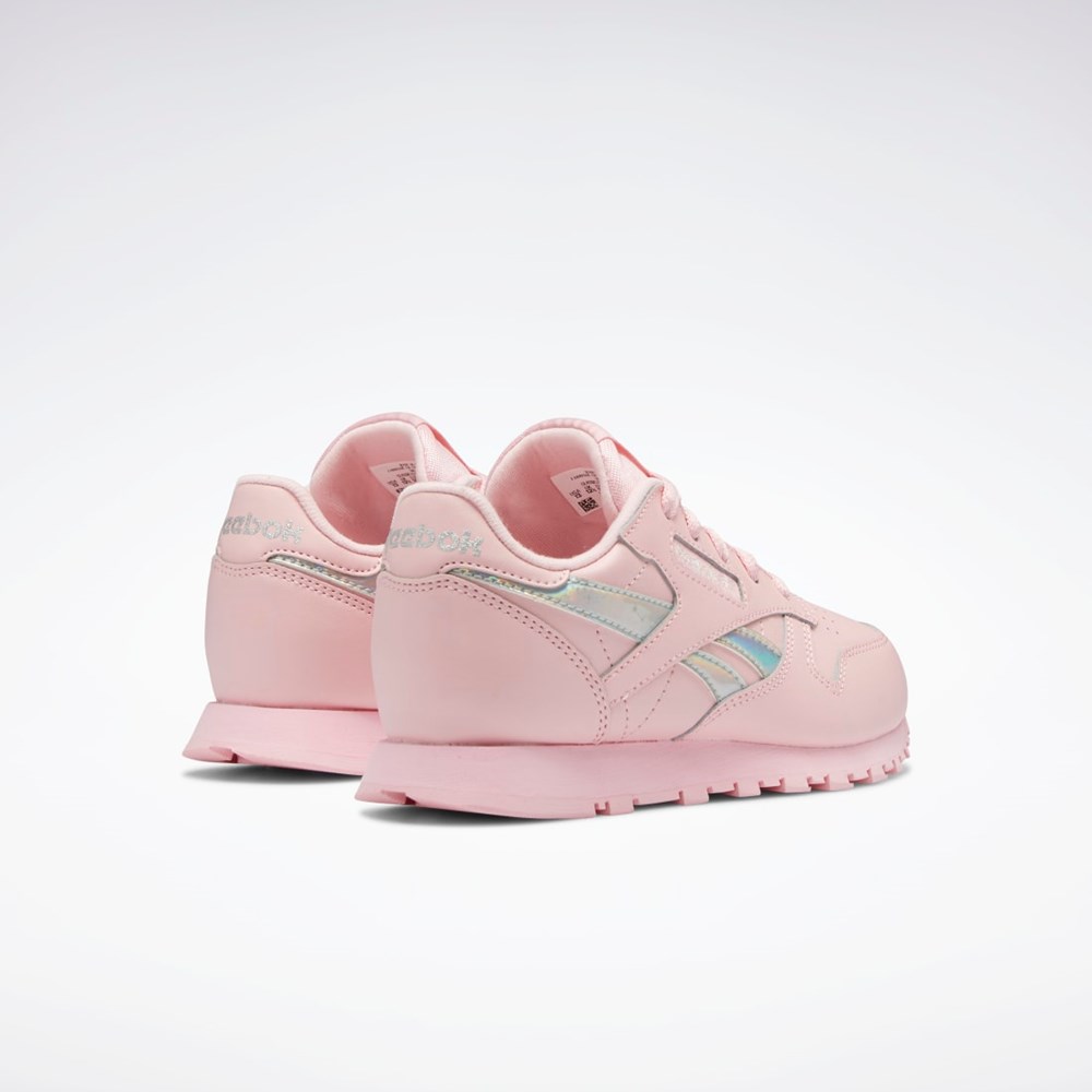 Reebok Classic Leather Shoes - Preschool Pinkki Pinkki Pinkki | SYUTDG-950