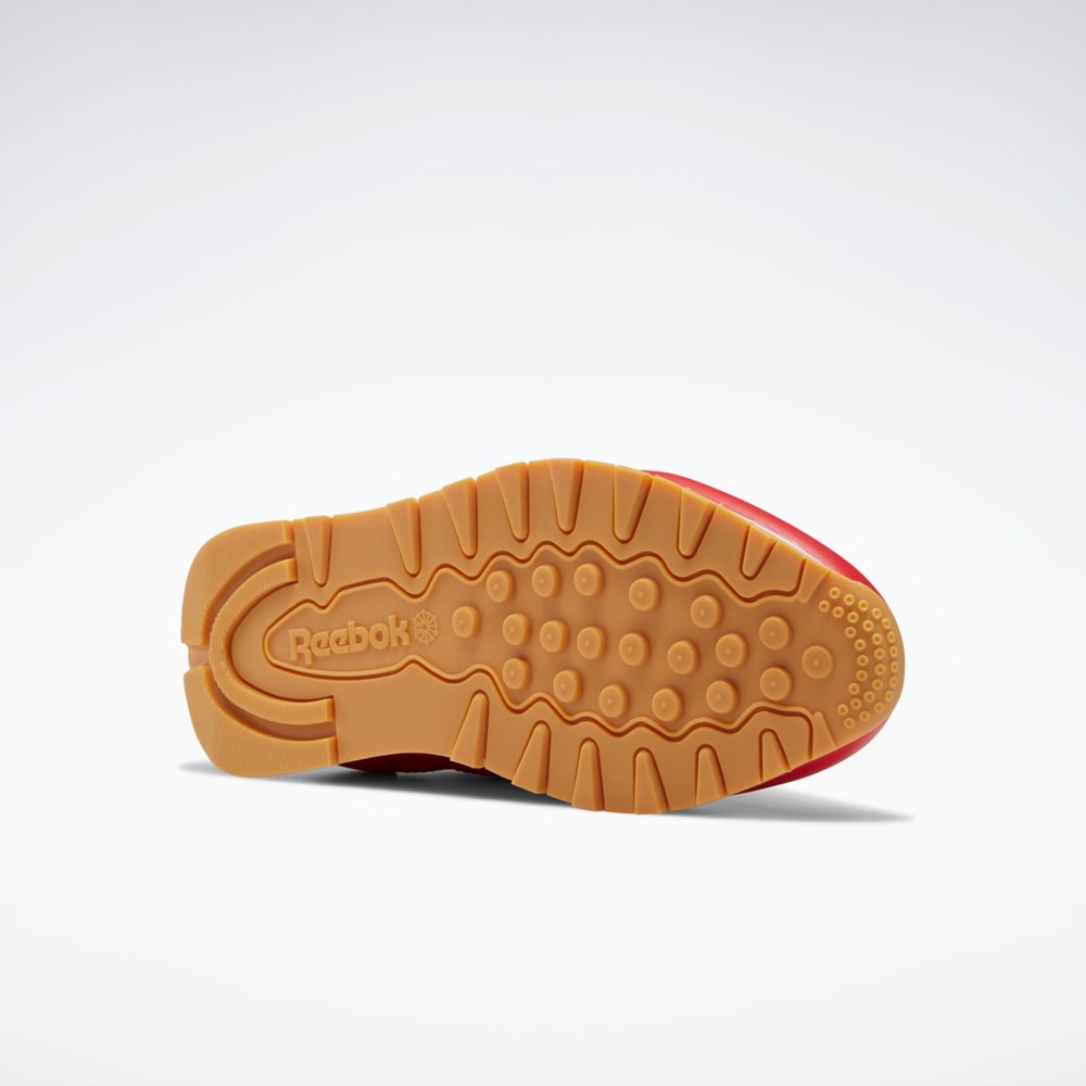 Reebok Classic Leather Shoes Punainen Valkoinen | GFQBVN-421